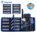170 Pcs Screwdriver Repair Tool Sets Screwdriver Set Combo Kit in a Household Fixing Bag for Phone Computer Repair