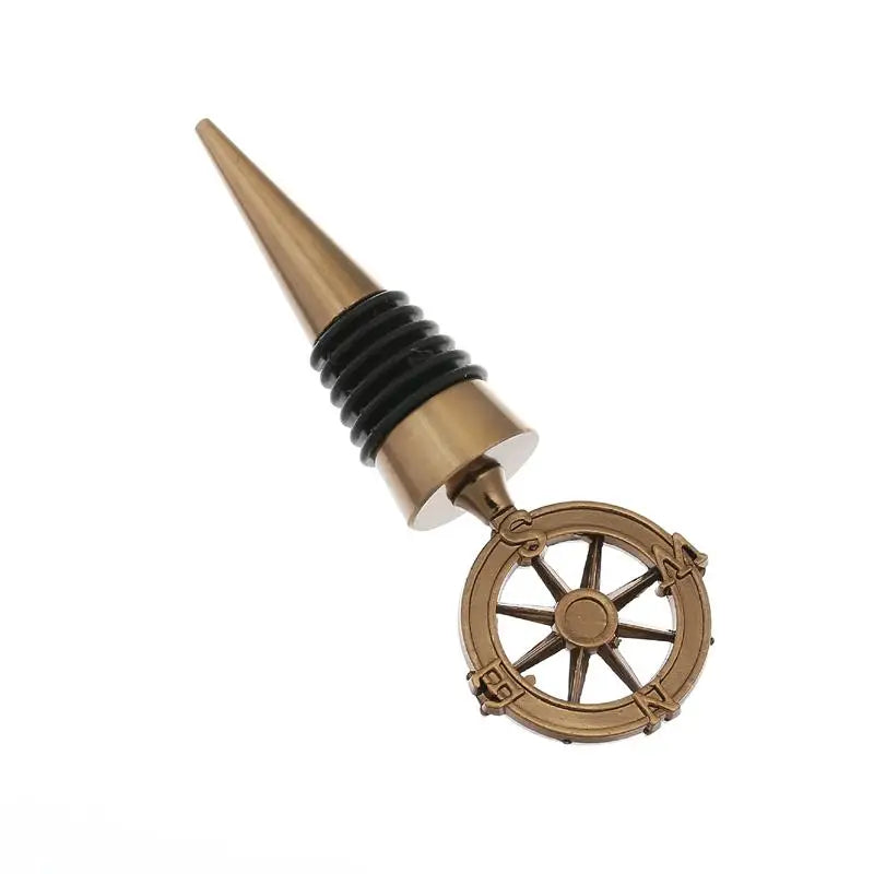 New Wedding Gift Vintage Alloy Red Wine Stopper European Wedding Products Business Gift Wine Stopper