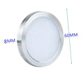 DC12V 3W Wholesale LED Puck Light Small Round Led Cabinet Light Cute Round Aluminum LED
