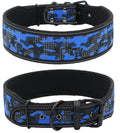 Wholesale Large Size Waterproof Reflective Heavy Duty Large Camouflage Dog Collars