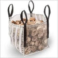 EGP Firewood Bag Packaging Big Bulk Bag Breathable Vents Ventilated Jumbo Bag Factory Pp Material UV Mesh Top Full Open 1 Pcs