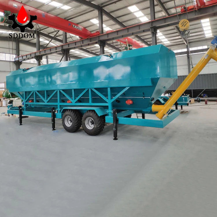 Mobile Silo Portable Mini Small Horizontal Cement Silo tank for Sale