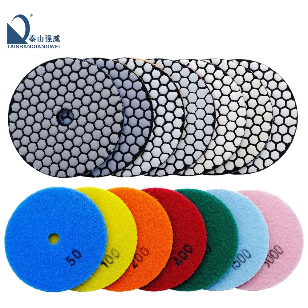 Diamond Tools Marble Stone Dry Polish Pads for Marble and Granite Quartz