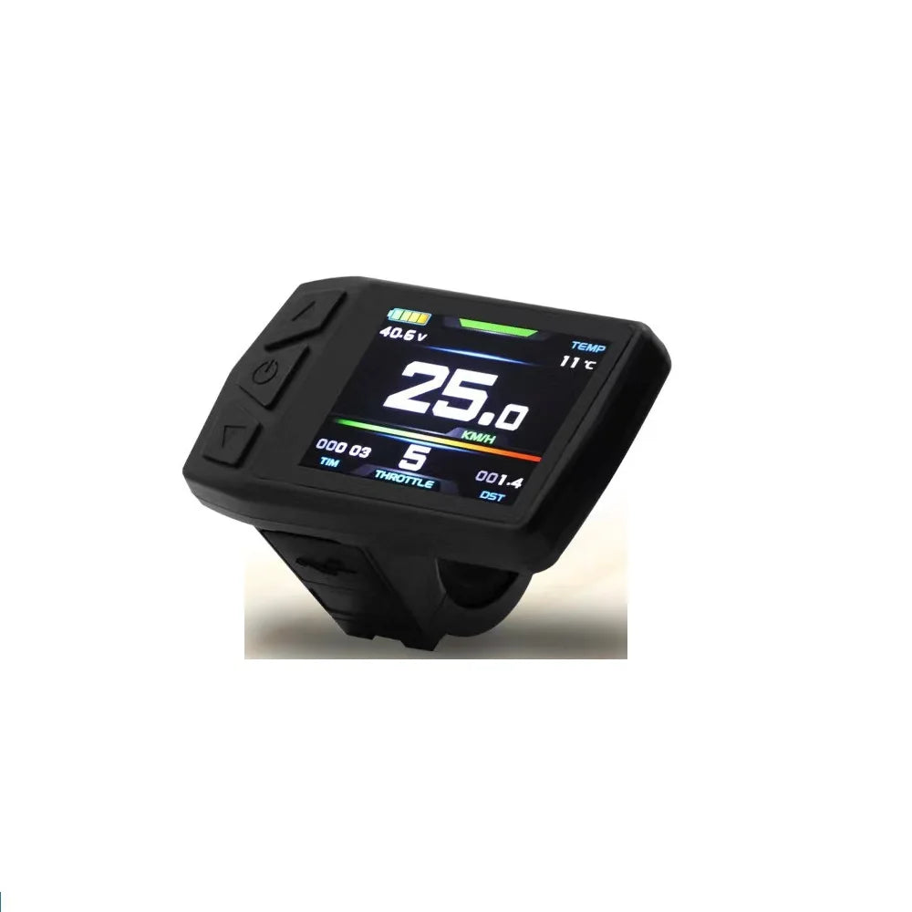 Original KT Colorful Displays Electric Bike 34v-48v Mini Kunteng Color Display Instrument KT TF01U With 5pin Sm Plug