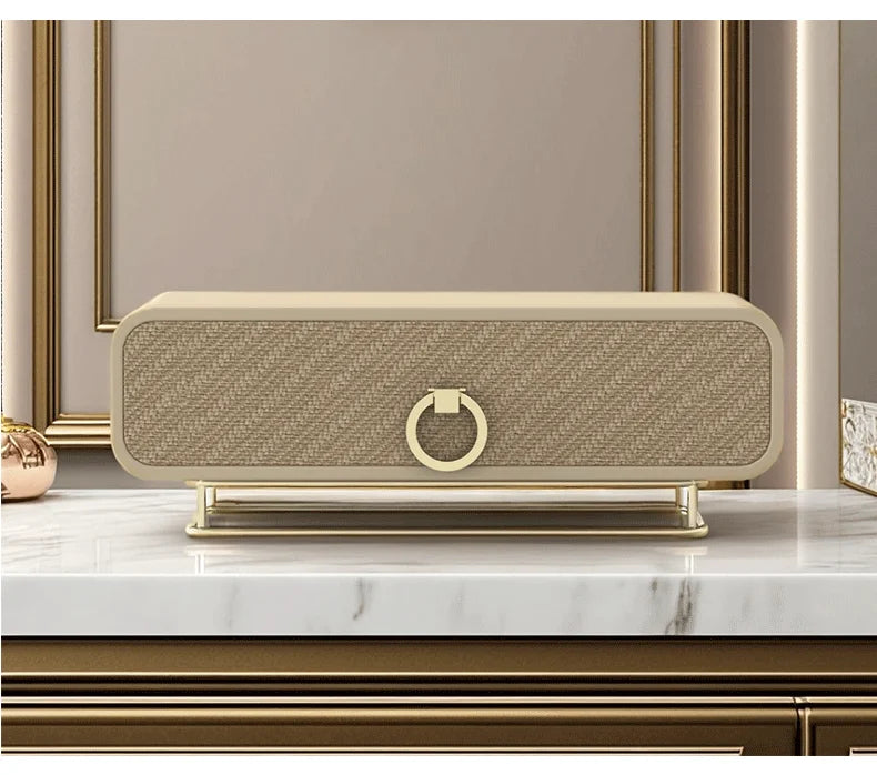 Custom Logo Handmade Leather Jewelry Box Modern High Capacity Storage With Colorful Design Customized Color
