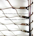 Factory WholeSale Price 304 Stainless Steel Wire Rope Mesh for Zoological Garden &Prison Protection