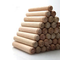 Factory Wholesale 3 Inch 4mm 12mm 19mm DIY Furniture Jointer Wood Dowel Pins Rods for Bed Hospital Living Room Use-Easy