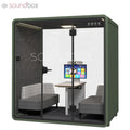 Work Booth Sofa Set Office Furniture Meeting Room Pod Private Space Office Telephone Booths