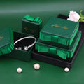 Jewelry Cardboard Box Lid-base Custom New Design Lid and Base Ring Necklace Gift Packaging Luxury Cardbaord Jewelry Box Set