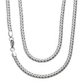 Cadena Stainless Steel Gold Silver Black Chunky Box Chain HipHop Waterproof Necklace Fashion Chains Necklaces