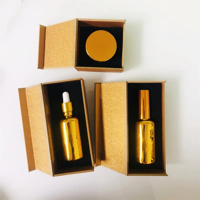 Custom Beauty Lotion Essential Oil Dropper Bottle Skincare Empty Paper Wholesale Cosmetic Packaging Box