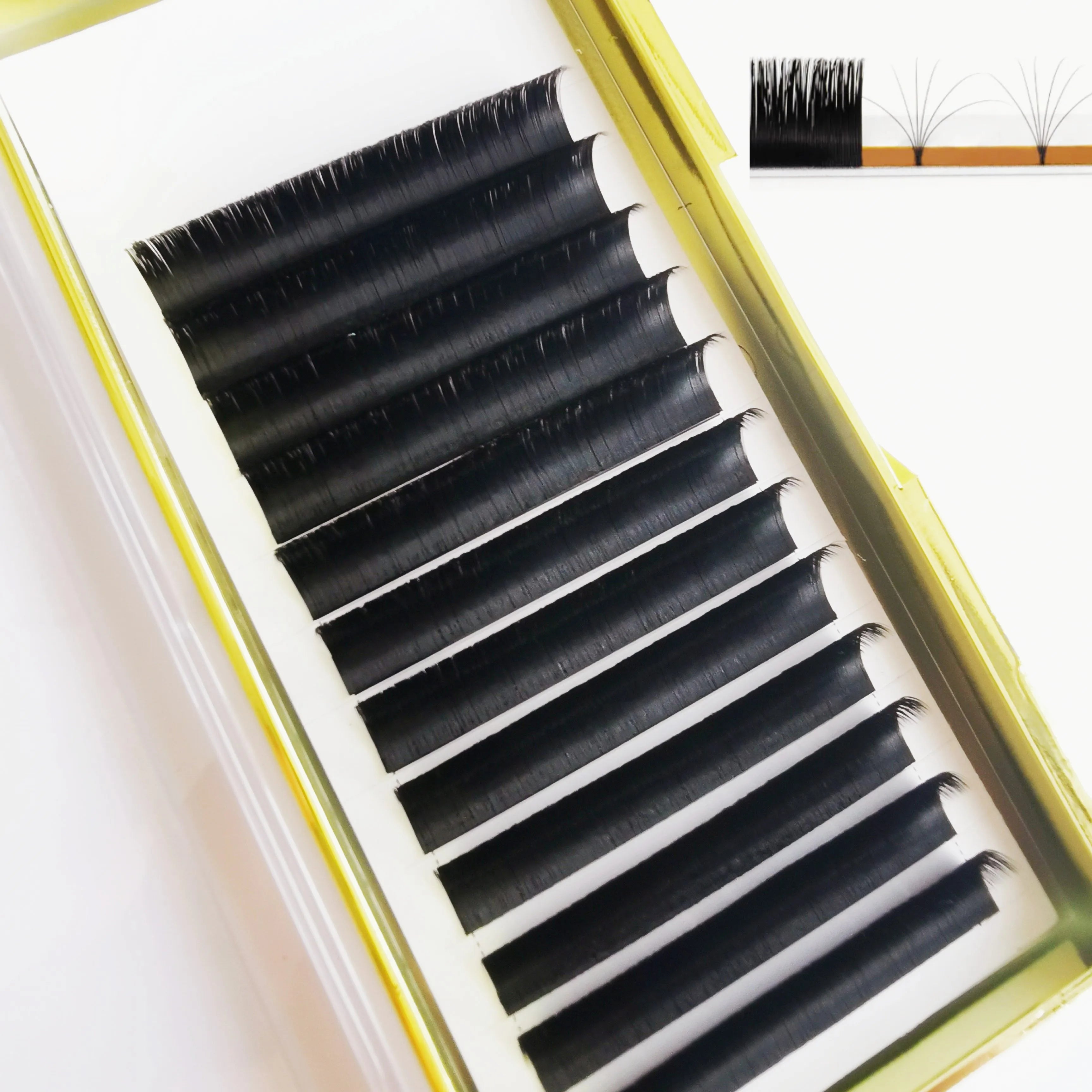 Professional Easy Fanning Easy Fanning Synthetic Lash Extension Supplies
