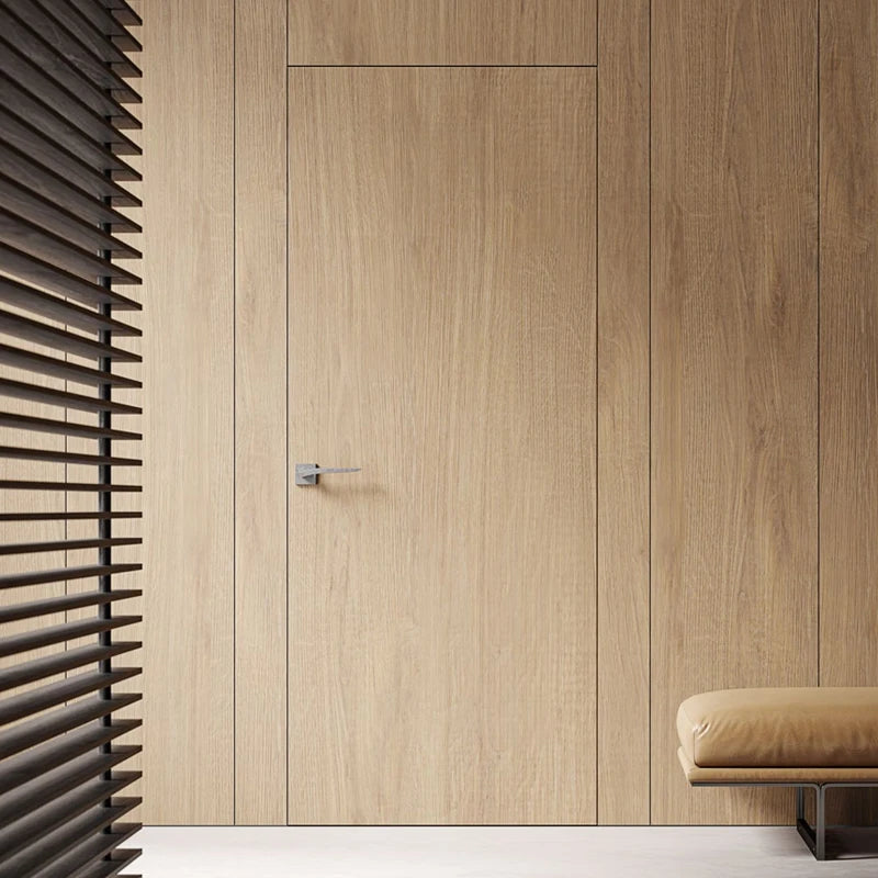 Foshan Invisible Door Manufacturer Custom Hidden Invisible Interior Room Door Frameless Door