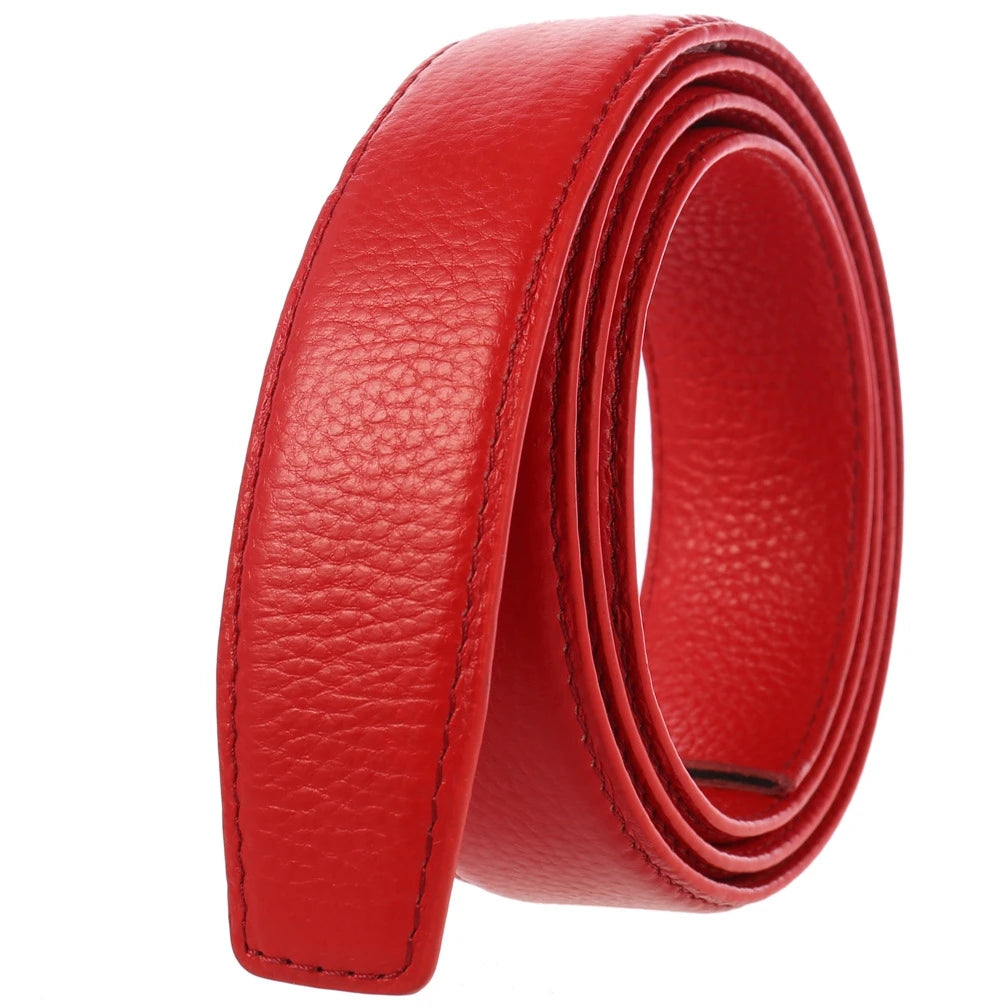 35-000016-4  Hot Sell Top Cow-Hide Material 3.5CM Width Durable Strap Fit Automatic Buckle