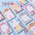 Cartoon Can Tear Note Key Mark n Times Paste Student Award Girl Heart Memo Practical 1809