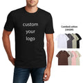 Prime Quality Custom Logo Heavy Weight Tshirts Tee Shirt 100% Cotton Men Tshirt 280GSM Thick Cotton Oversized Blank T Shirts