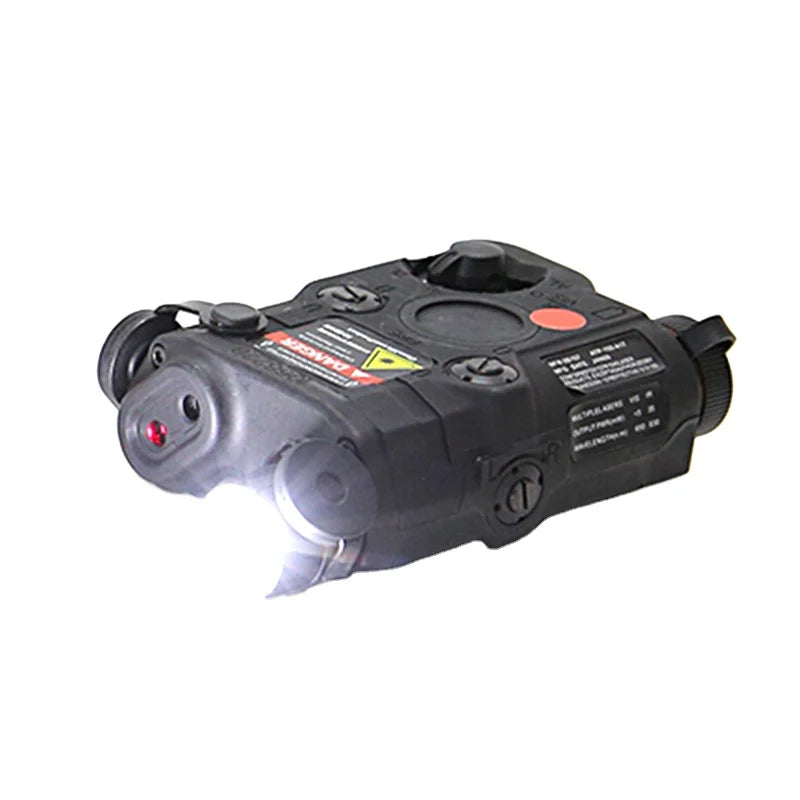 FMA AN/PEQ-15 Laser Indicator Red Laser LED White Light IR Laser Nylon Material Tactical Hunting Scope Mount TB0066 140g Custom
