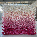 Beautiful Wedding Decor Set Artificial Flowers Arrangements Elegant Flower Wall Panel Backdrop for Weddings