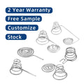 Wholesale Cheap Price 0.6mm Steel Coil Wire Nickel Plating Spring Clip Contacts Industrial Negative/Positive Battery Spring