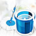 360-degree Rotating Floor Cleaning Mop Dual-drive 2-in-1design Clever Spin Clean Mop and Bucket Microfibre Mop for Household