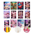 DIY Painting Home Decor Crafts Chinese Flower Printed Pattern Counted Cross Stitch Complete Sets