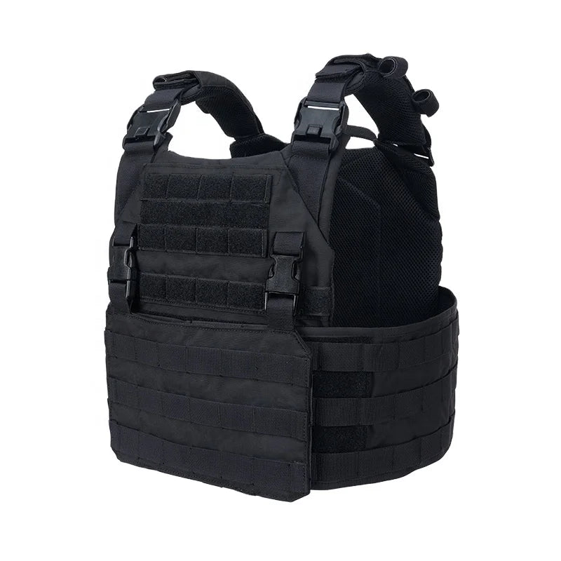 TOPTACPRO Tactical Vest 500D Cordura AFPC Plate Carrier Modular Armor Tactical Vest with Fast Release Buckle