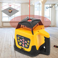 VEVOR Rotary Laser Level Kit Red Beam 300m Range Slope Adjustable 360-Degree Spinning Self Leveling