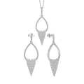 Wholesale Wedding Jewellery Zirconia Jewellery Ladies Jewelry Set 925 Silver Cute 2024 China Designs Women Zircon EU Geometry
