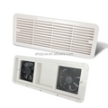 RV Accessories Wall Mounted Two Way Ventilation Exhaust Fan Grille ABS Cooling Air Vent