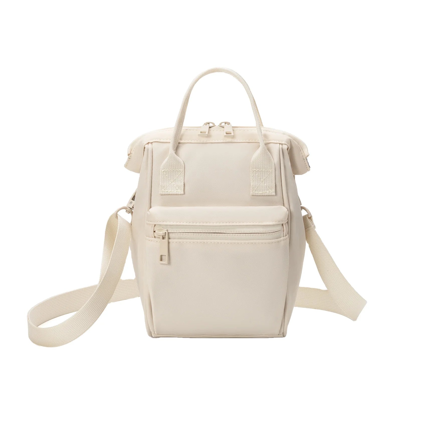 Multi Color Women Convertible Backpack Crossbody Bag 2 in 1 Stylish Daypack for Daily Outfit Matching