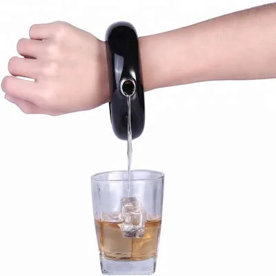 3.5oz Bracelet Bangle Meta Pocket Mini Stainless Steel Round Shape Lady Women Girl Hip Flask with Diamond Rhinestone Lid