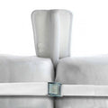 Adjustable Memory Foam Bed Bridge Connector Twin to King Converter Kit with Strap