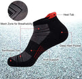 Customize logo Black Soft Wicking Cotton Running Athletic Men Crew Sport Seamless Socks
