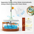 2024 Hot Sale Modern Telescopic Eco-Friendly Lazy Mop Hand Free Bucket Set with Replacement Head