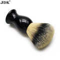 JDK Cheap Price 1pc Black Shaving Brush Small Size Beard Care Foaming Brush with Custom Logo
