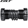 BXT MTB Road Bike BSA Bottom Bracket 24mm Threaded Type 68-73mm Aluminum Sealed Bearing Hollow Integrated Bicycle Axle BSA Parts