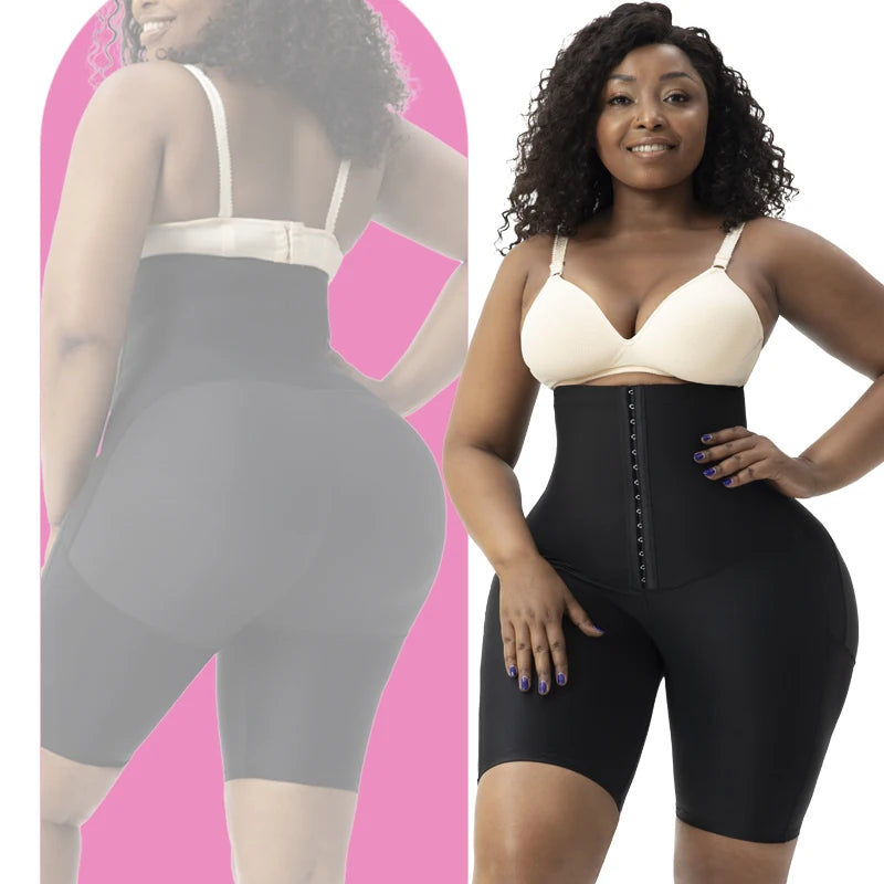 Custom Compression Thigh Slimmer Tummy Control Colombianas De Mujer Fajas Shapewear Women Bodyshaper Bbl Shorts