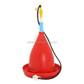 Chicken Plasson Drinker Jumbo Automatic Poultry Plasson Bell Drinker Without Weight Kettle Broiler Duck Goose Breeder