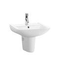 Modern Sink Bathroom Hanging Wash Hand Half Pedestal Basin Two Piece Wall Hung Basin