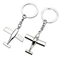 Creative 3D Aircraft Keychain Pendant Aviation Model Ornaments Keyring Metal Airplane Keychain Aviation Enthusiast or Pilot Gift