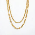 JOOLIM Stainless Steel Link Chain Layer Necklace for Women Streetwear Necklace