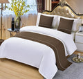 Factory Hot Sell Polyester Material Custom Printing Welcome Light Luxury Simple Style Home/hotel Bed Towel Bed Runner Bed Flag