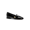 Mary Jane Shoes Women's Thick Sole Retro Small Leather Shoes Shallow Mouth Round Toe Thick Heel Spring