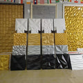 Factory Texture Brick Art Wall Sticker Design Modern Effect Decorative Interior Paneles De Pared 3d Wall Panel Diamond