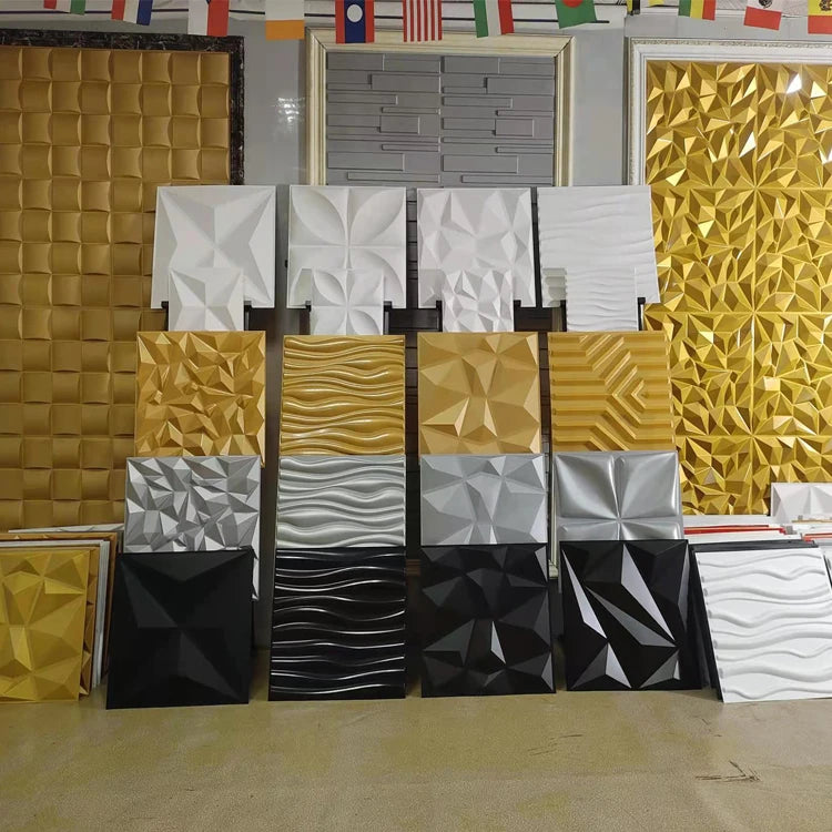 Factory Texture Brick Art Wall Sticker Design Modern Effect Decorative Interior Paneles De Pared 3d Wall Panel Diamond