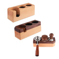 Wholesale High-quality 51/53/58MM Solid Wood Coffee Machine Wooden Parts Handle Wooden Bracket Coffee Filter Tamper Holder