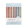 Korean Cute Candy School Soft Tip Pastel Octagonal Highlighter Pens Student Colored Marker Pen Custom Stationery 12pcs/bag