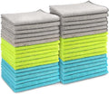 Recyclable Biodegradable Eco-friendly Washable Kitchen Household 30x30 Microfiber Cleaning Cloth