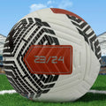Team Playing Soccer Ball Custom Design Logo Made Best Quality England Football Thermal Bonded Football