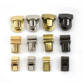 For Classic Durable Wallet Replacement Repair Closed Bag Hardware Accessories Alloy Twist Turn Lock Buckle
